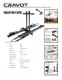 CRAVOT CYBERRACK R2 BIKE RACK BLACK (DEALER ONLY)