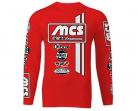 MCS LONG SLEEVE JERSEY RED/BLACK