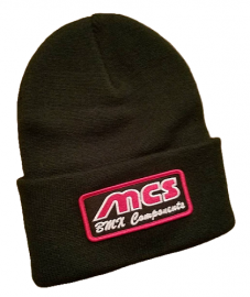 MCS LOGO BEANIE BLACK / RED / WHITE