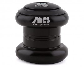 MCS CUPPED THREADLESS SEALED 1-1/8" HEADSET BLACK