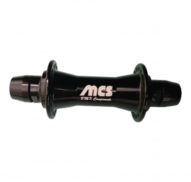 MCS PRO 3/8" FRONT 36H HUB BLACK