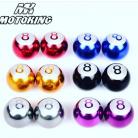 MOTOKING 8 BALL SCHRADER VALVE CAPS