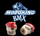 MOTOKING CAPTAIN SKULL SCHRADER VALVE CAPS
